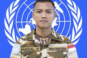 Prajurit TNI Praka Farizal Romadhon gugur dalam misi perdamaian di Lebanon