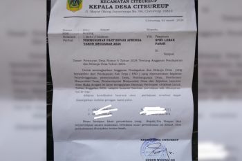 Pemkab Bogor pastikan surat Kades minta THR ke perusahaan dicabut