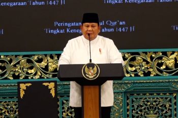 Prabowo sebut Nuzulul Quran momentum untuk jaga perdamaian