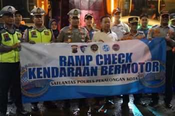 Jelang mudik Lebaran, Dishub Kota Pekalongan periksa kelaikan bus