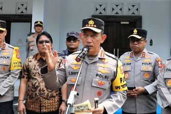 Kapolri pantau sitkamtibmas daerah wisata dan puncak arus balik