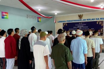 Usai Lebaran, 36 warga binaan Lapas Kupang nikmati remisi