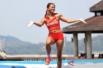 Atlet-atlet Indonesia rebut medali emas pada Kejuaraan Atletik