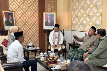 Rektor UIN Datokarama Palu sambut kedatangan Menag dan Menteri ATR