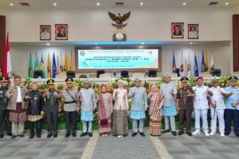 DPRD Lampung gelar Rapat Paripurna pembicaraan tingkat II penyampaian laporan Pansus atas LHP BPK