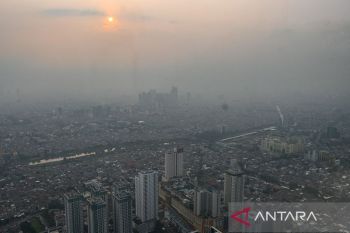 Minggu pagi, kualitas udara Jakarta masuk kategori tidak sehat