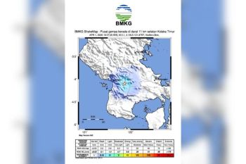 Aktivitas sesar aktif kembali picu gempa di Kolaka Timur Rabu sore