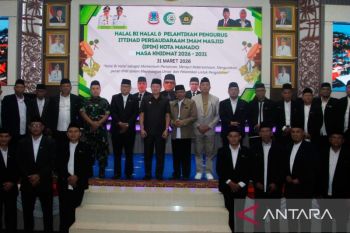 Usran Mantow-Guntur Bilulu pimpin IPIM Manado periode 2026-2031