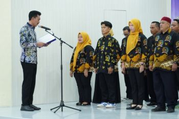 Bupati Banjar kukuhkan 32 pengurus PABPDSI periode 2026--2028