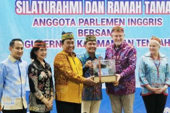 Gubernur Kalteng bertemu parlemen Inggris buka peluang kerja sama