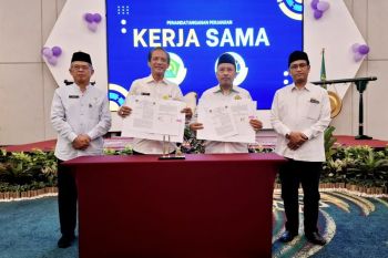 Kantor Pertanahan - Kemenag Sleman kerja sama perkuat tata kelola aset keagamaan