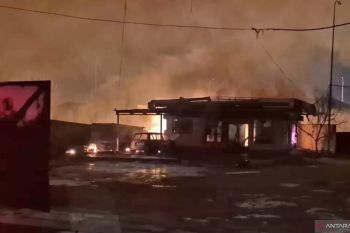 Kebakaran SPBE Cimuning Bekasi diduga dipicu kebocoran gas