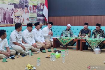 Gerindra Surabaya temui PCNU bahas pembangunan peradaban kota