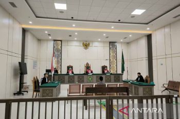 Hakim vonis terdakwa korupsi dana desa 3 tahun 6 bulan penjara