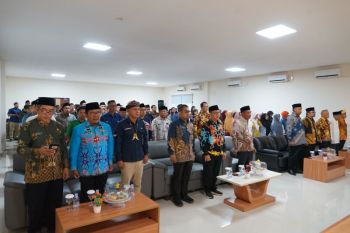 Silaturahmi Tokoh Lintas Agama dan Halal Bihalal ASN Kanwil Kemenag Kaltara Perkuat Kerukunan