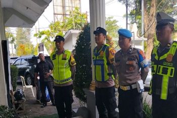 Polres Pekalongan kawal ibadah Jumat Agung di GKI
