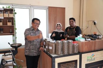 PLN UIW MMU dorong UMKM Kopi Tuni tembus pasar global