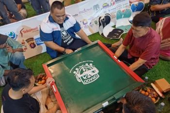 Kejurcab Domino perdana di Kotim resmi bergulir