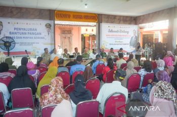 Pemkot Mojokerto tuntaskan penyaluran bantuan pangan untuk 14.507 KK