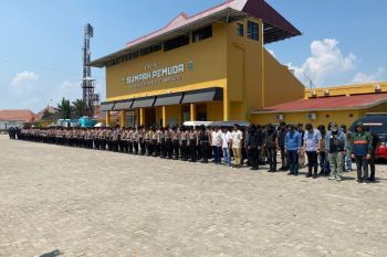 Polresta Bandarlampung kerahkan 390 personel amankan laga Bayangkara - Persija