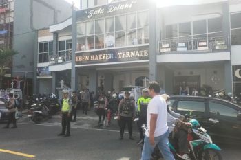 Polres Ternate intensifkan pengamanan gereja saat Paskah