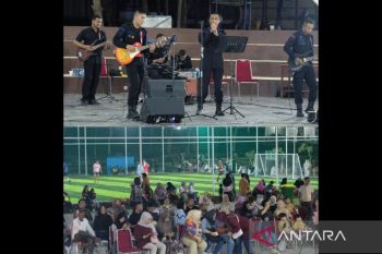 Saturday Night-Feel The Music : Aksi Baracuda Band Hibur Pengunjung Bhayangkara Park Polda Babel