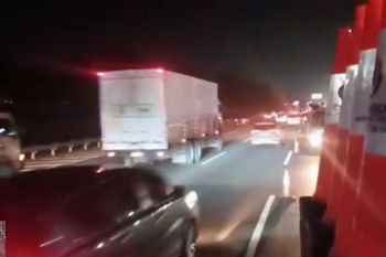 Jasamarga dan kepolisian hentikan "contraflow" di Tol Jakarta-Cikampek