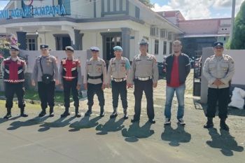 Polres-Touna tingkatkan pengamanan gereja saat Paskah