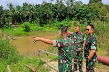 Kodim Muara Teweh siap bangun Jembatan Gantung Garuda di Desa Liang Buah