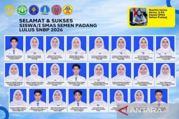 Tembus UI, 22 Siswa SMAS Semen Padang lolos SNBP 2026