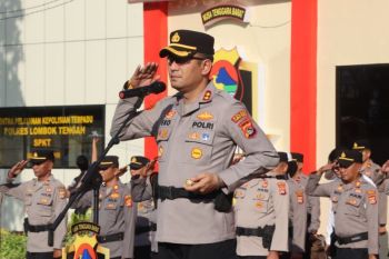 Polres Lombok Tengah tekankan personel peka terkait isu sensitif