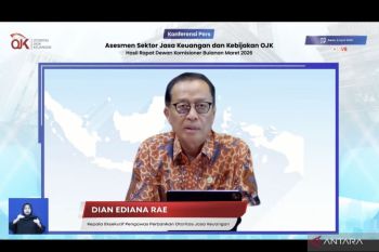 OJK sebut penyaluran kredit bank tumbuh 9,37 persen pada Februari