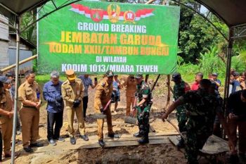Pemkab Barito Utara dukung Jembatan Garuda untuk pemerataan pembangunan