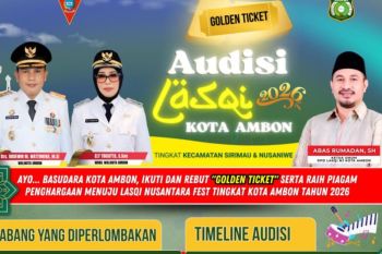 Lasqi Ambon buka audisi vokalis religi tanpa pungutan biaya bangun ekosistem seni Islam