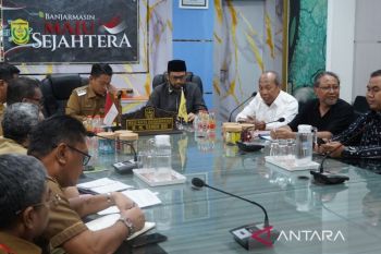 Wali Kota Banjarmasin sepakat benahi banjir dari hulu ke hilir