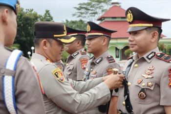 Kasat Lantas dan dua Kapolsek di Polres Gunung Mas berganti