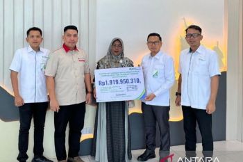 BPJS Ketenagakerjaan Serahkan Santunan 1,9 Miliar