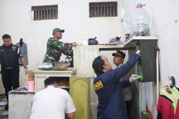Lapas Serang gelar apel gabungan dan razia