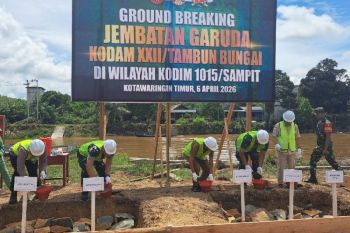 Pangdam: Jembatan Garuda percepat peningkatan konektivitas di pelosok Kotim
