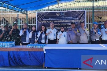 Perkuat Komitmen "Say No to Drugs", Lapas Pekanbaru Gelar Tes Urine Massal Bersama TNI, Polri, dan BNN