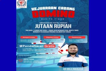 Orado Bartim jaring pecinta domino melalui kejuaraan berhadiah jutaan rupiah