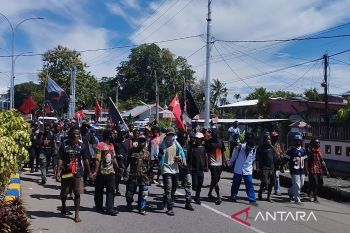 Sinergi TNI-Polri redam potensi demo anarkis di Nabire