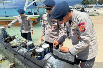 Polda NTB memastikan benda ditemukan di Gili Trawangan alat ukur laut