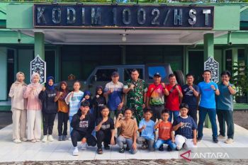 Atlet karate HST siap berlaga di Kejuaraan Pangdam XXII Tanbun Bungai 2026
