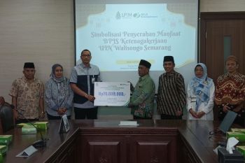 BPJS Ketenagakerjaan serahkan santunan enam mahasiswa UIN Semarang