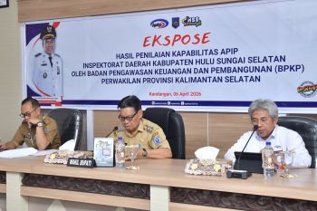 BPKP Kalsel ekspose hasil penilaian kapabilitas APIP HSS