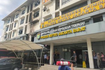 Penyebab kebakaran gedung Polres Jakbar masih diselidiki
