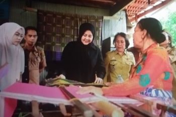 Tenun emas Sidrap harus naik kelas