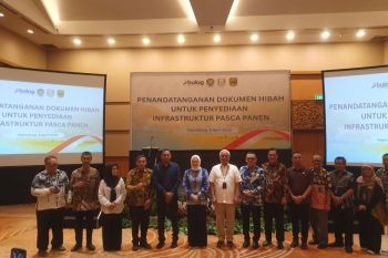 Perkuat ketahanan pangan, tiga pemkab di Sumsel hibahkan lahan ke Bulog
