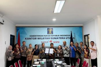 Kemenkum Sumut laksanakan harmonisasi Ranperda Humbang Hasundutan